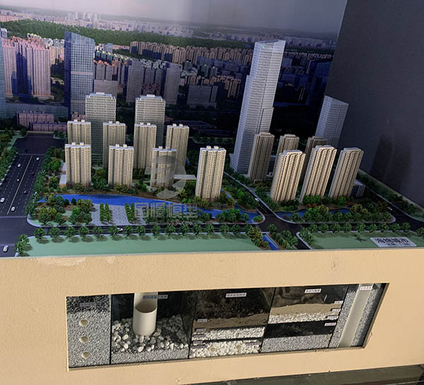 宝坻区建筑模型